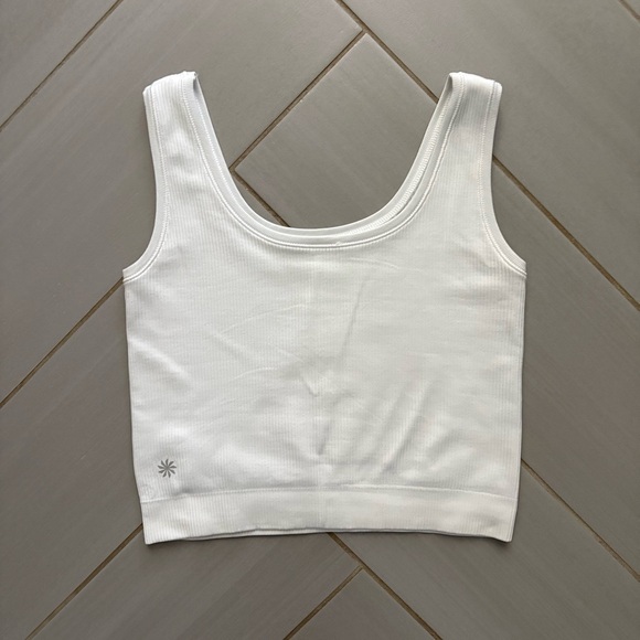 Athleta White Tank Top - Picture 2 of 3